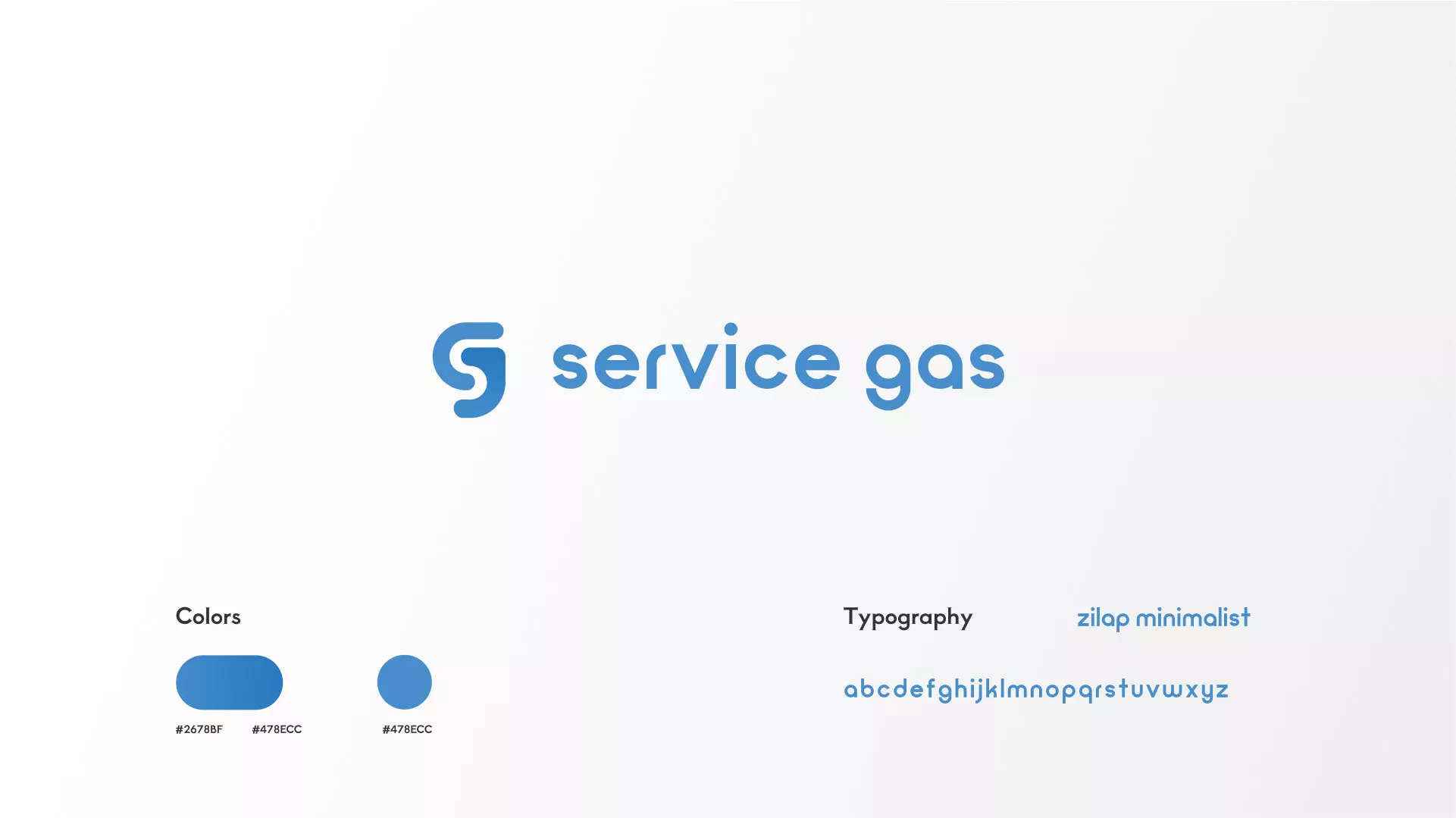 Разработка логотипа газовой компании «Сервис газ» в Кисловодске