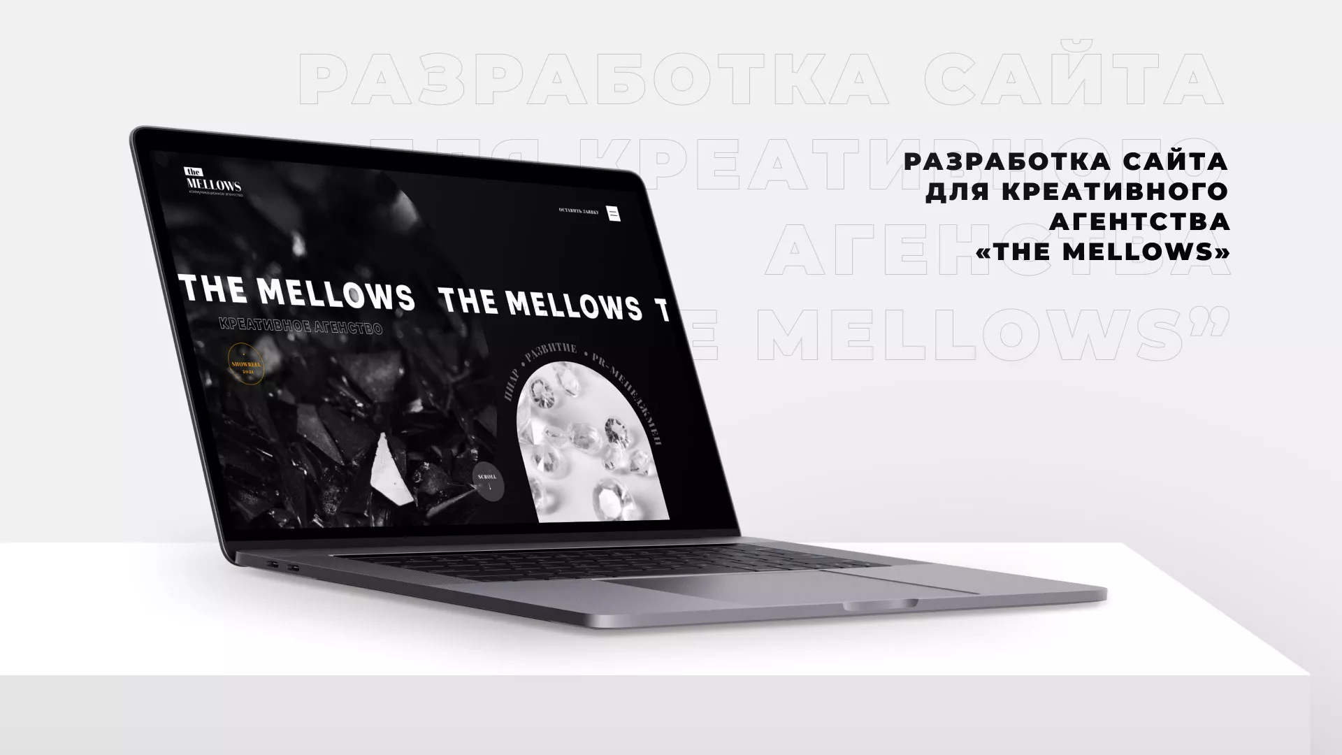 Разработка сайта креативного агентства «The Mellows» в Кисловодске
