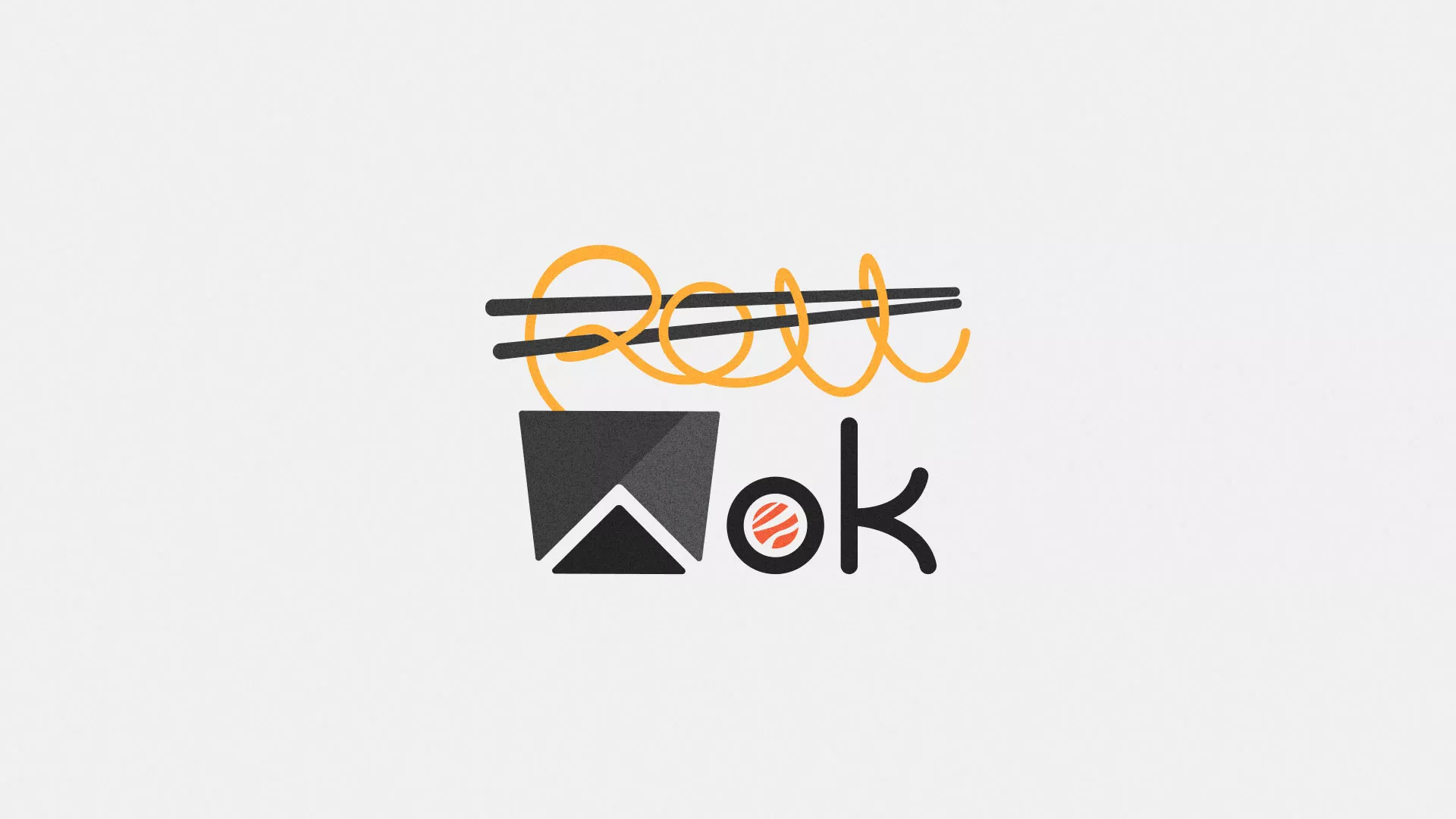 Разработка логотипа в Кисловодске для суши-бара «Roll Wok Club» Разработка логотипа в Кисловодске для суши-бара «Roll Wok Club»