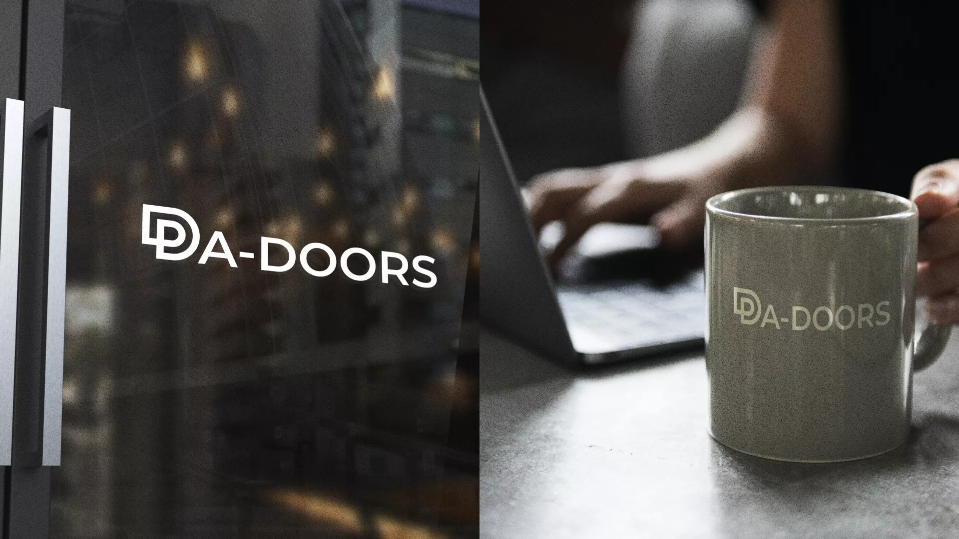 Создание логотипа компании «DA-DOORS» в Кисловодске