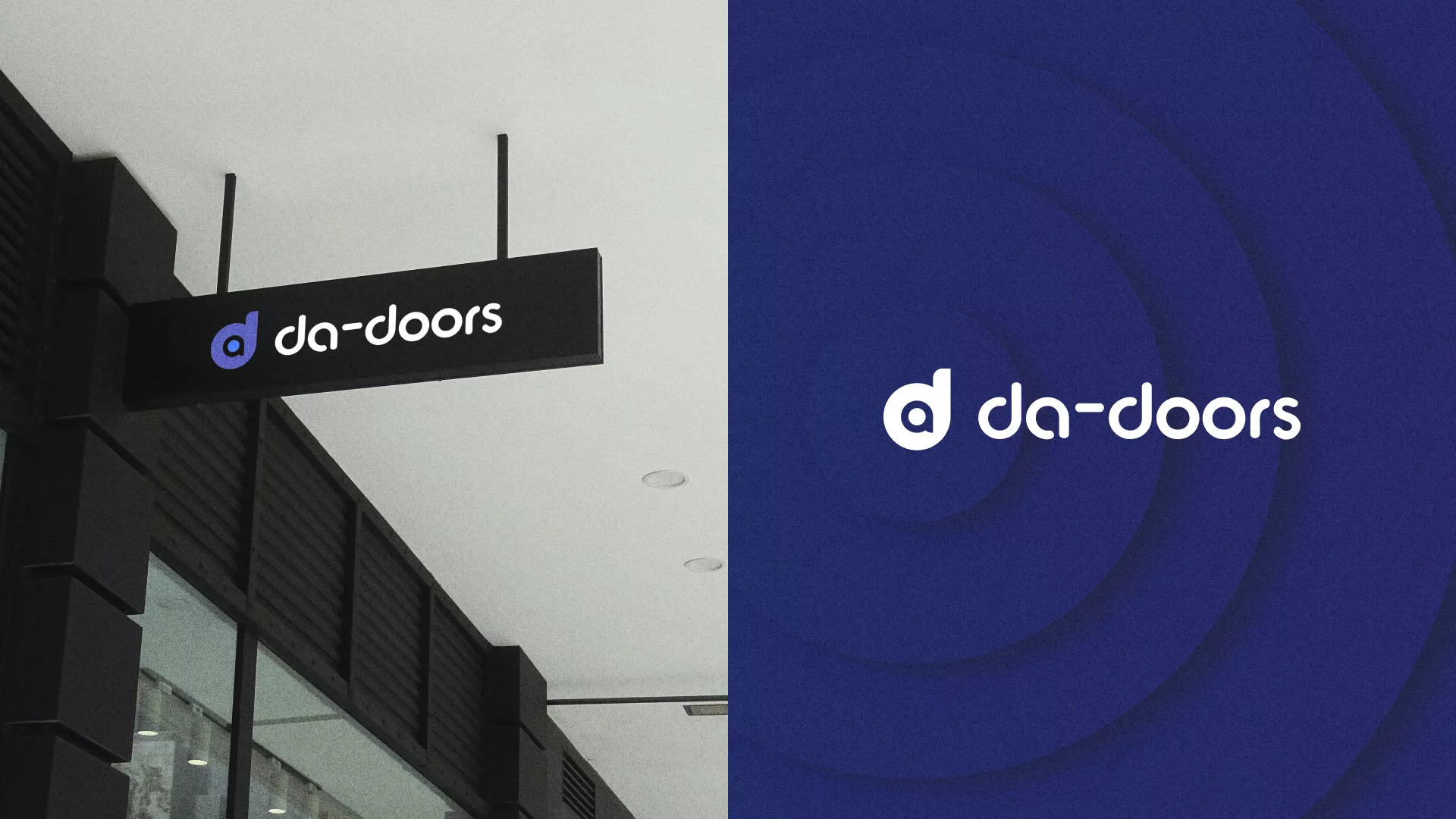 Разработка логотипа компании по продаже дверей в Кисловодске